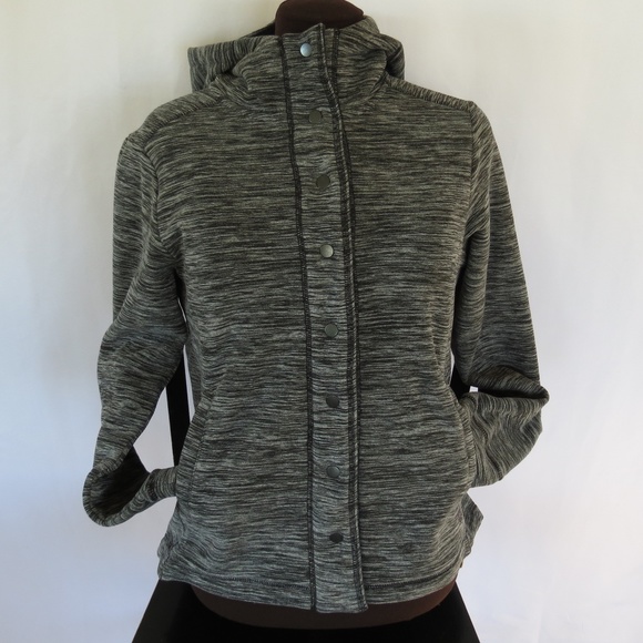 Mountain Hardwear Jackets & Blazers - Mountain Hardwear Fleece Snap Button Hoodie